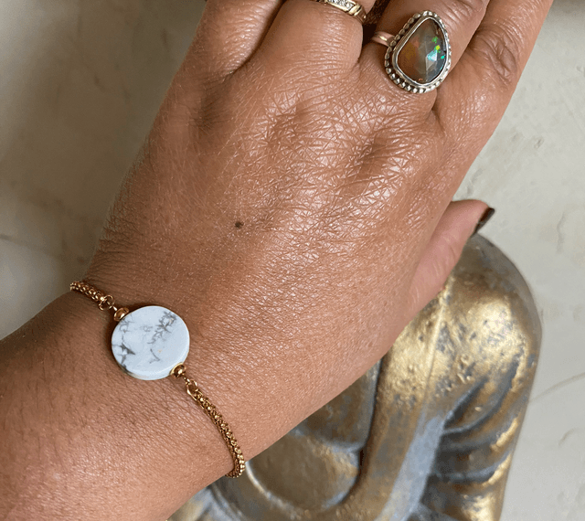 Bracelet Ajustable en pierres naturelles 