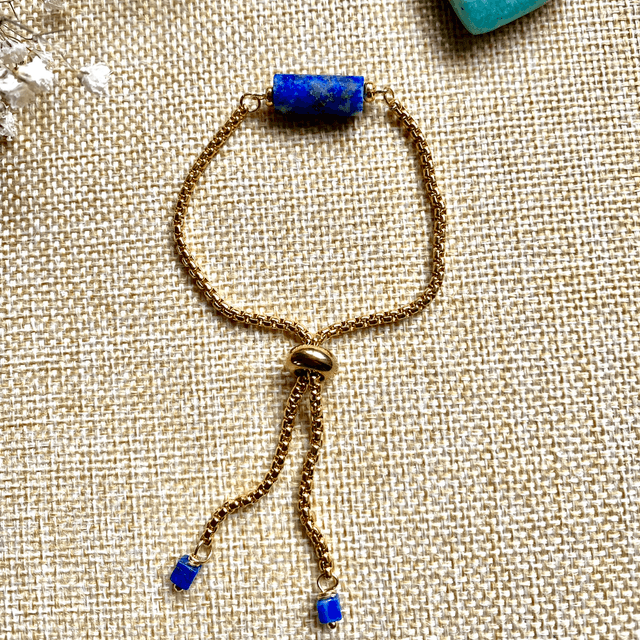 Bracelet Ajustable en pierres naturelles 