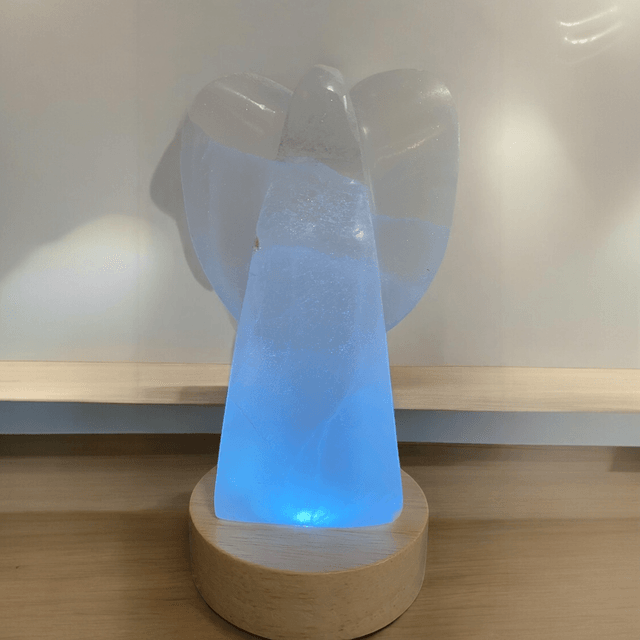 Ange en sélénite 