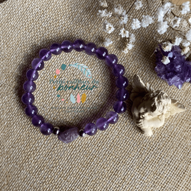 Bracelet en Améthyste