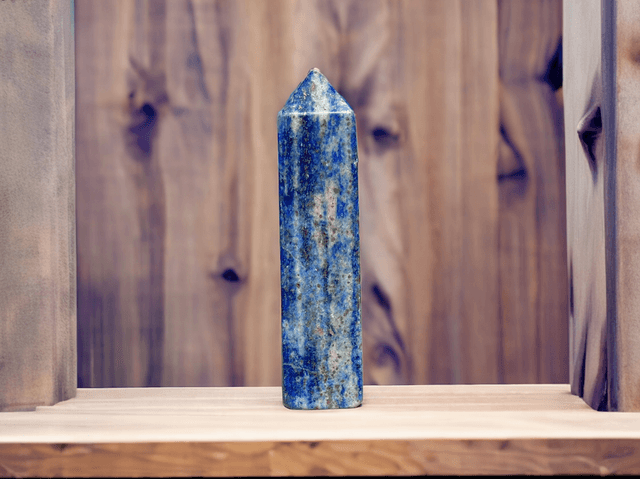 Prisme en Lapis-lazuli 