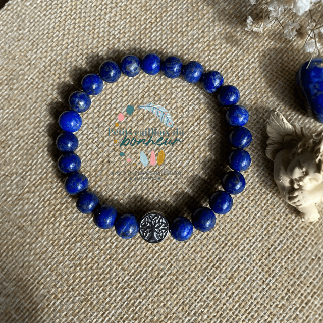 Bracelet Arbre de Vie en Lapis-Lazuli
