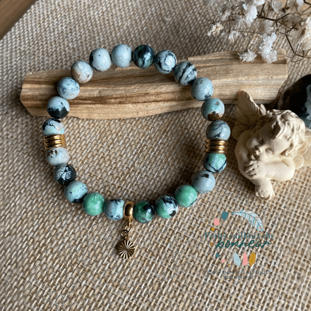 Bracelet en Variscite 