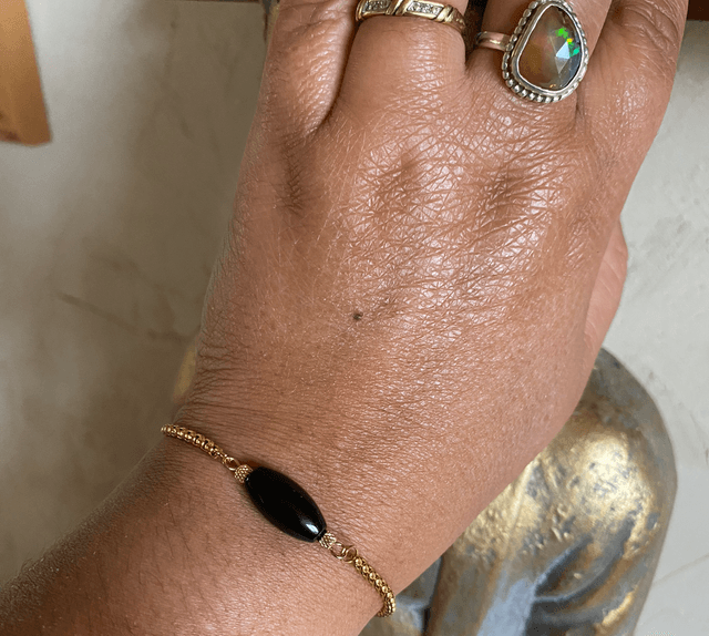 Bracelet Ajustable en pierres naturelles 