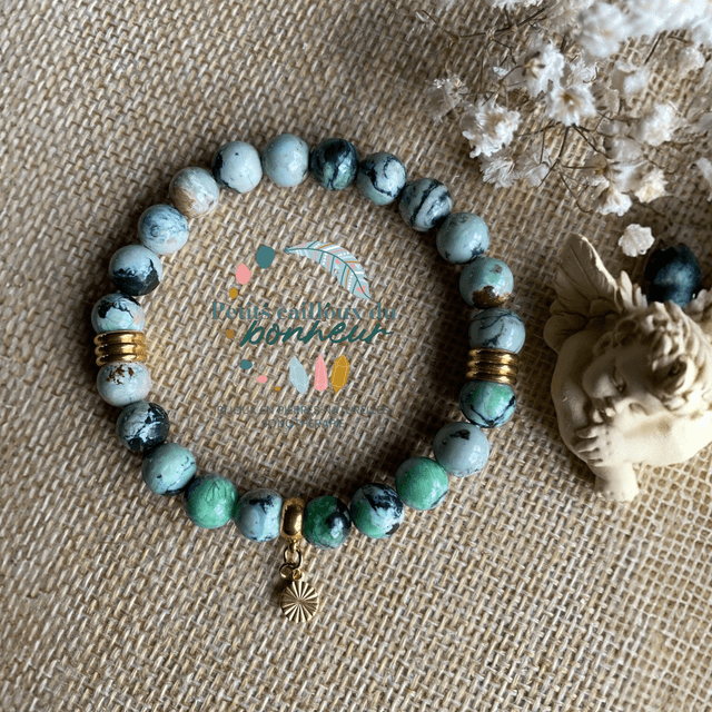 Bracelet en Variscite 