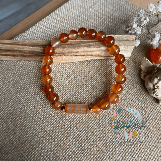 Bracelet en Cornaline 